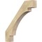 Ekena Millwork 6"W x 36"D x 40"H Merced Rough Sawn Knee Brace, Douglas Fir BRC06X36X40MRC00RDF - alternate 1
